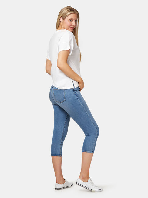 Essential Tee, White, hi-res