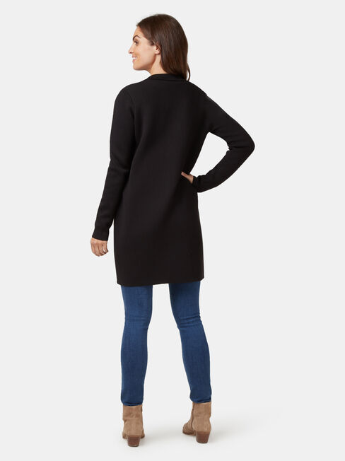 Billy Blazer Coatigan, Black, hi-res