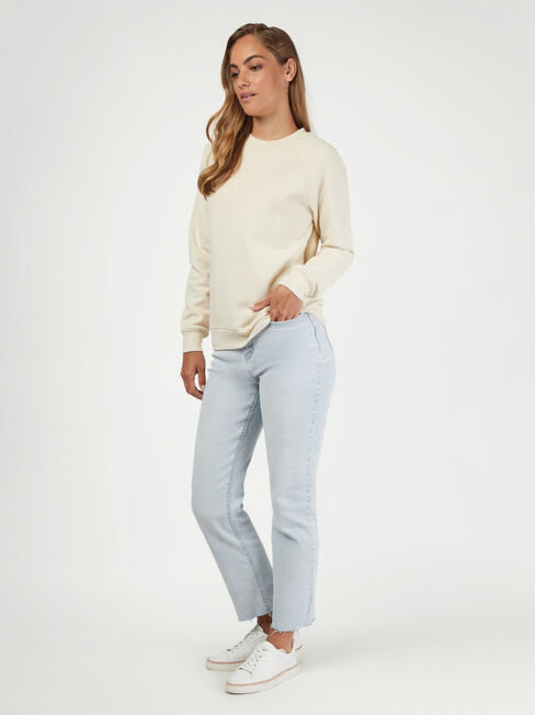 Viola Sweatshirt, White, hi-res