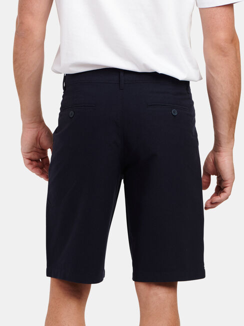 Hayden Textured Chino Short, Blue, hi-res