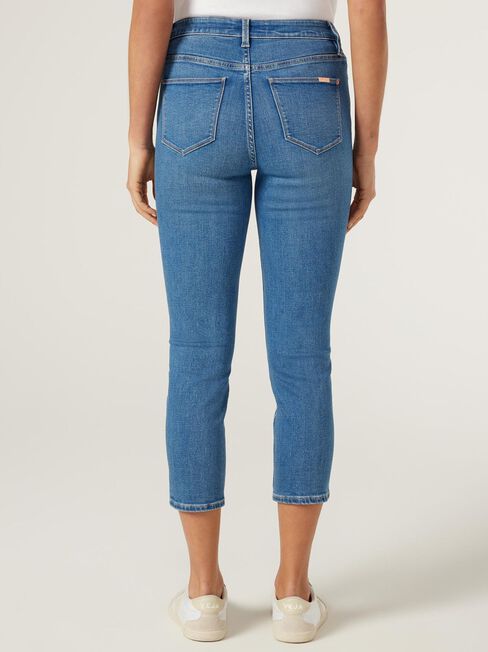 Kara Mid Waisted Skinny Capri, Bright Vintage, hi-res