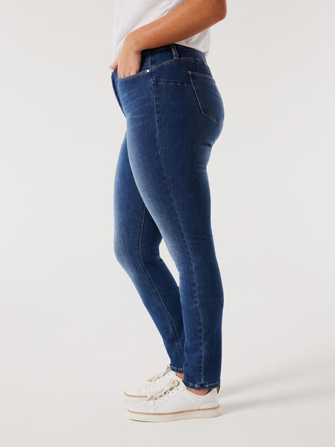 Curve Embracer Butt Lifter Skinny jeans Dark Vintage, Dark Indigo, hi-res