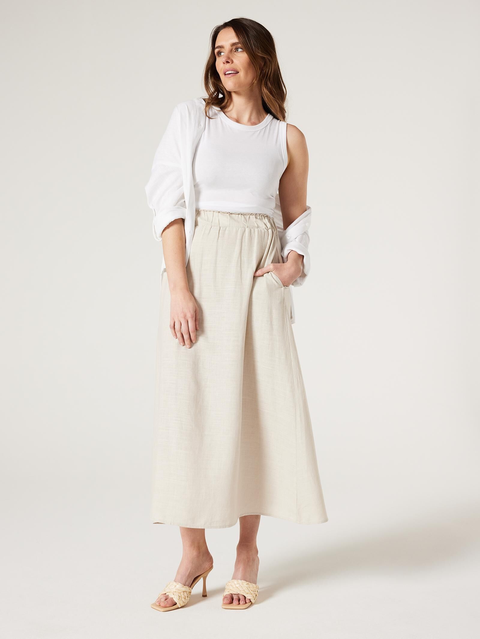Linen skirt australia outlet