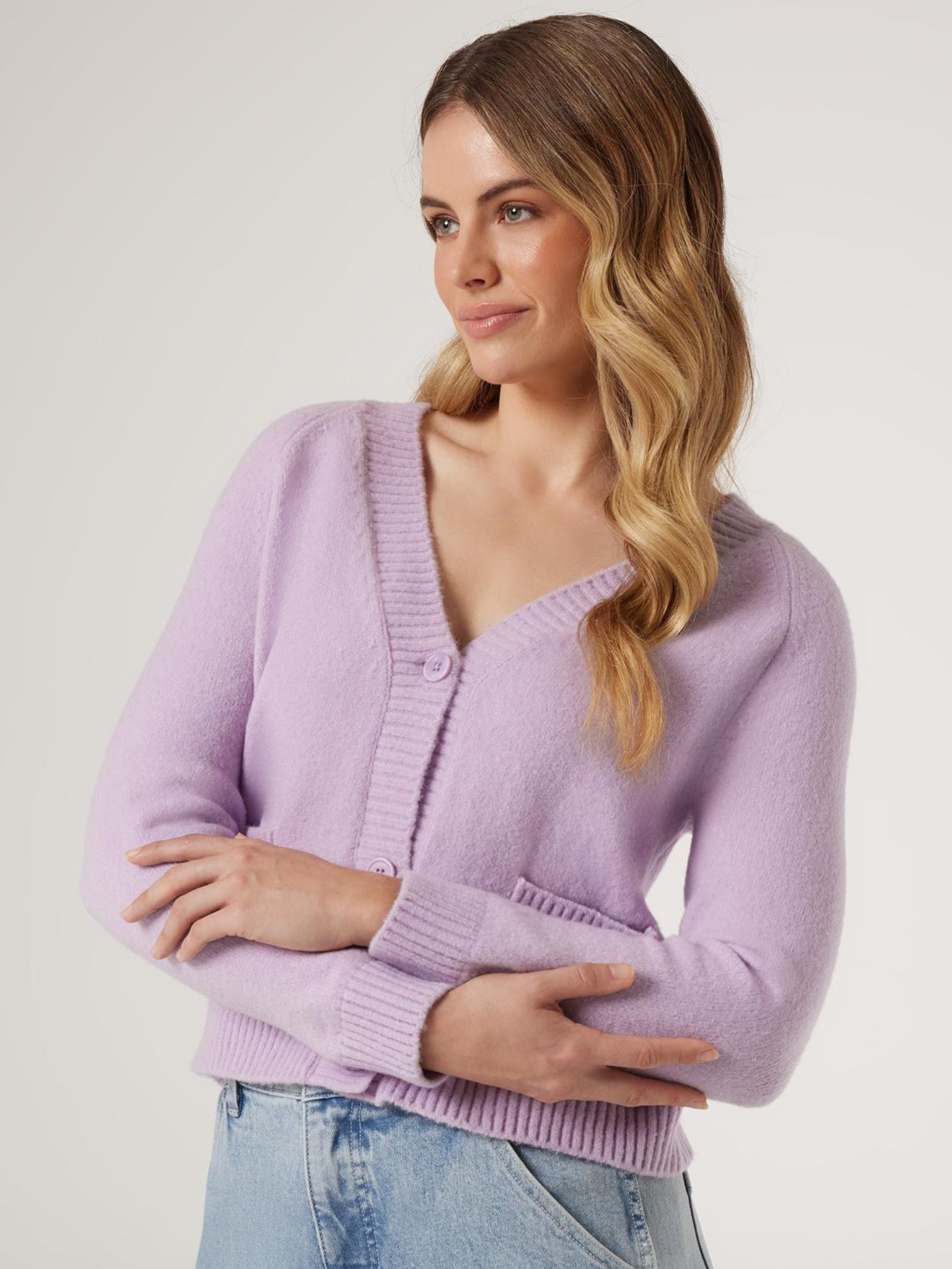 Lilac cardigan shop
