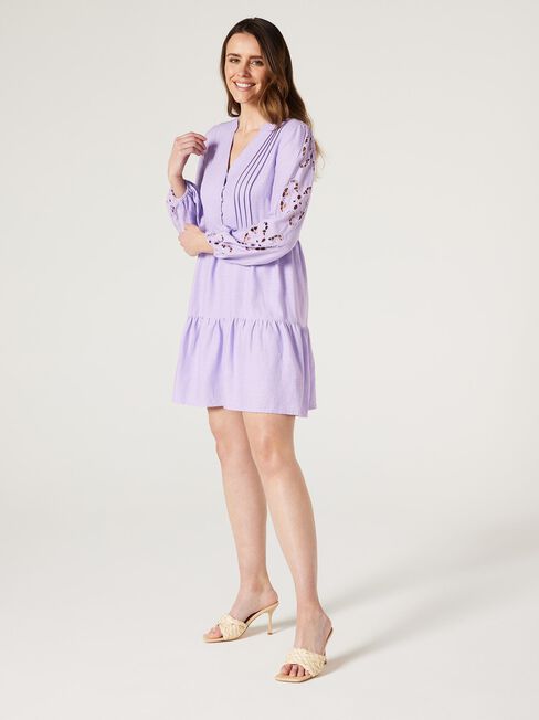 Anya Broderie Dress