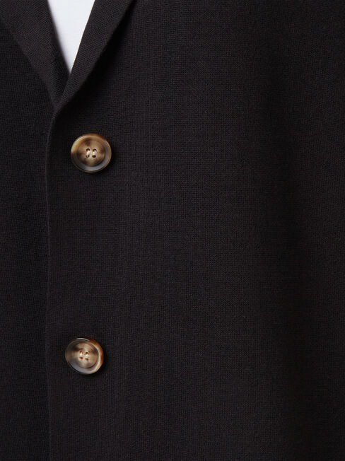 Billy Blazer Coatigan, Black, hi-res