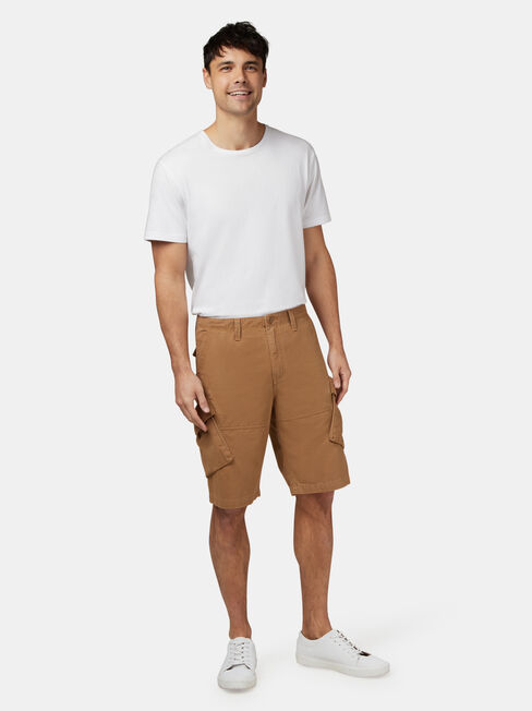 Archie Cargo Short, Brown, hi-res