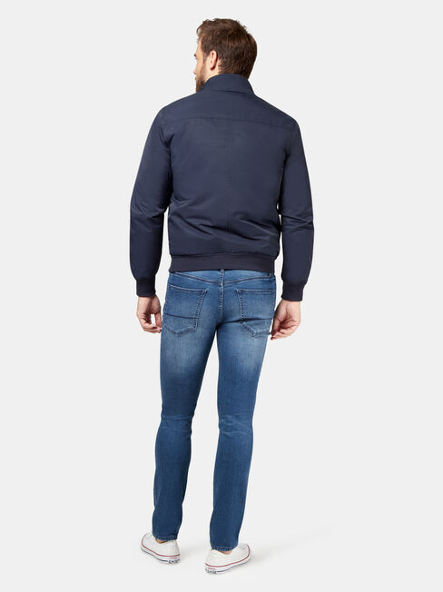 Jed Bomber Jacket, Blue, hi-res