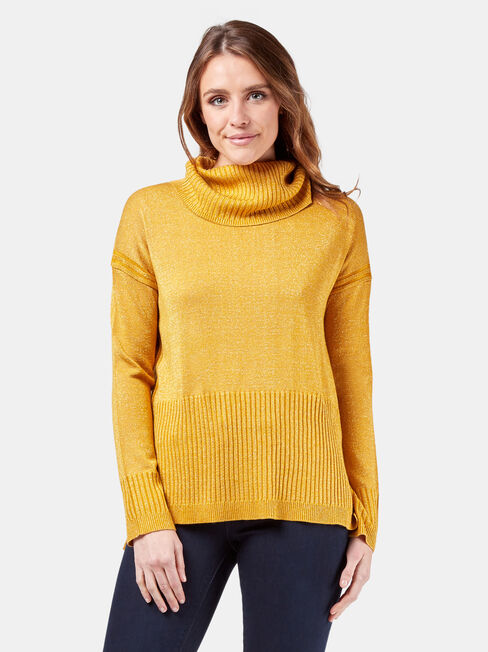 Charlotte Pullover, Yellow, hi-res