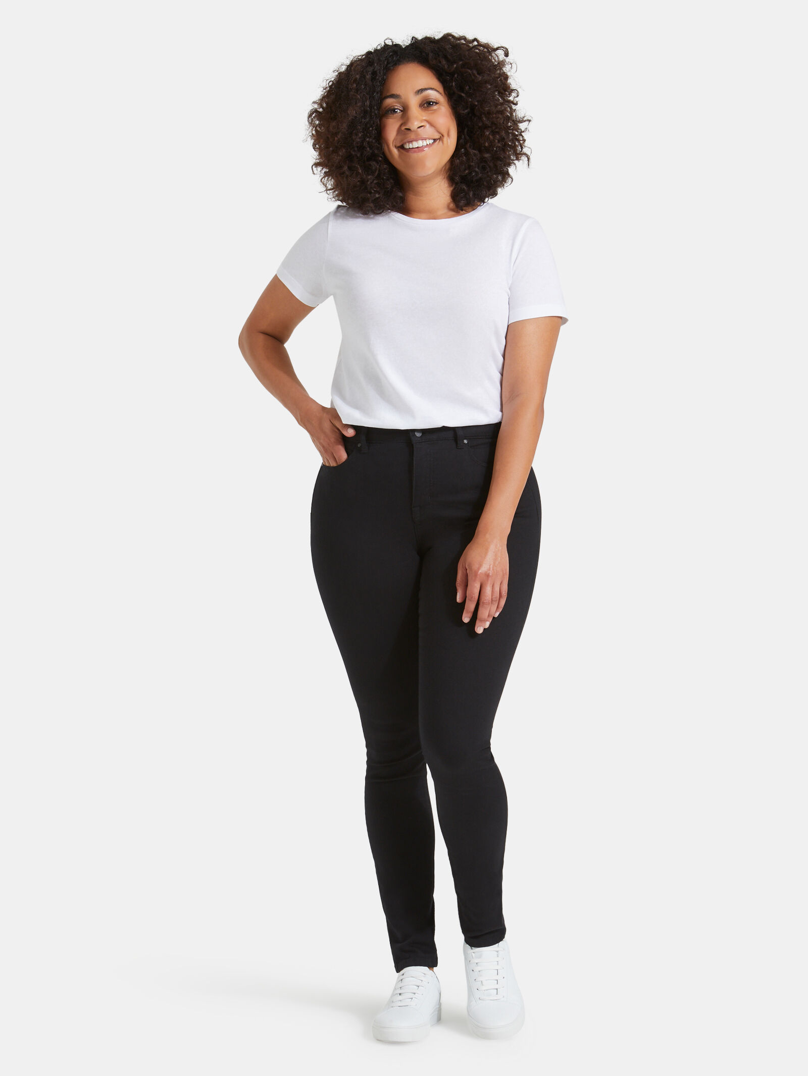 Matte black sales skinny jeans