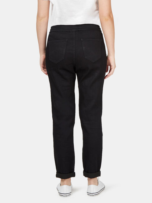 Amy Luxe Lounge Jogger Black, Black, hi-res