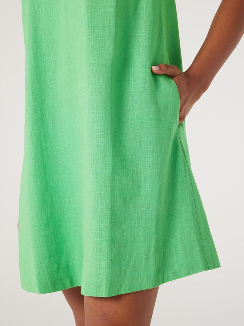 Sophie Shift Dress, Green, hi-res
