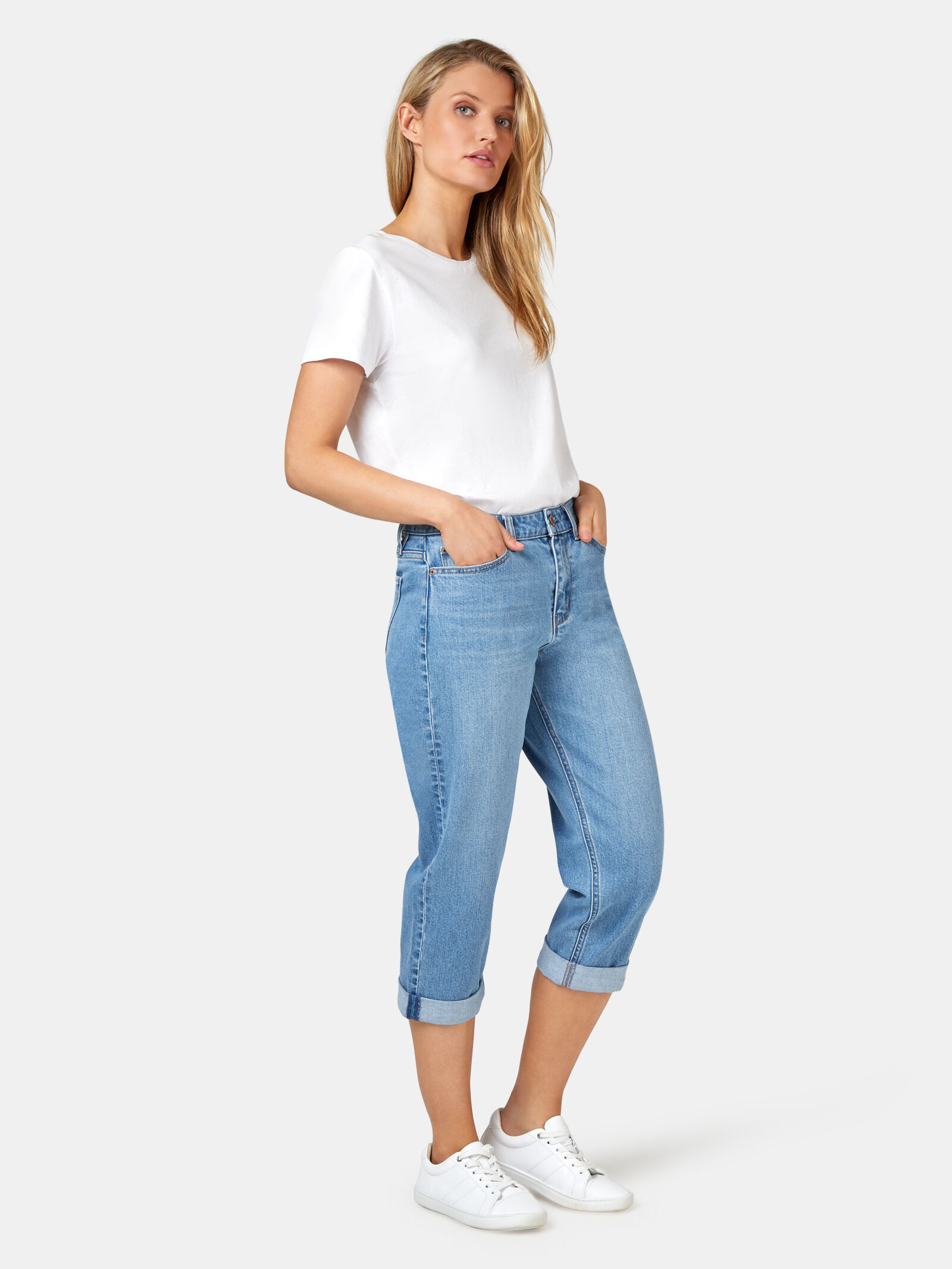 Boyfriend capris new arrivals