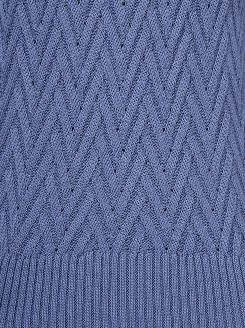 Juno Cable Knit, Blue, hi-res