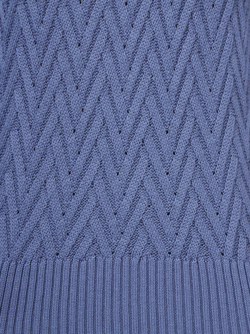 Juno Cable Knit, Blue, hi-res
