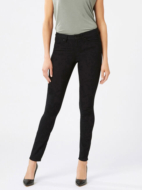Butt Lifter Skinny Absolute Black, Black, hi-res