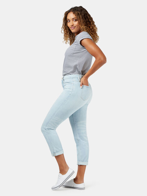 Bella Crop Boyfriend Jean, LightWash, hi-res