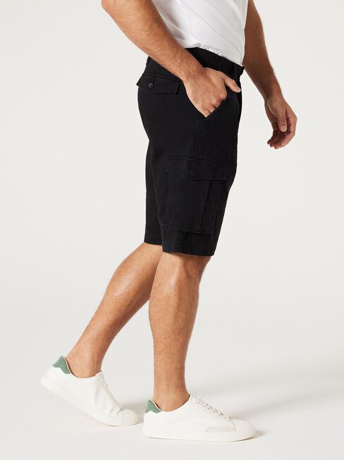 Billy Cargo Short, Black, hi-res