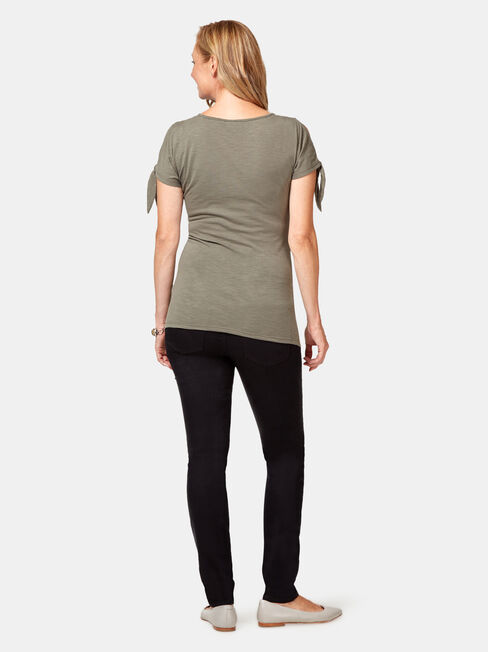 Maternity Skinny Jeans Absolute Black, Black, hi-res