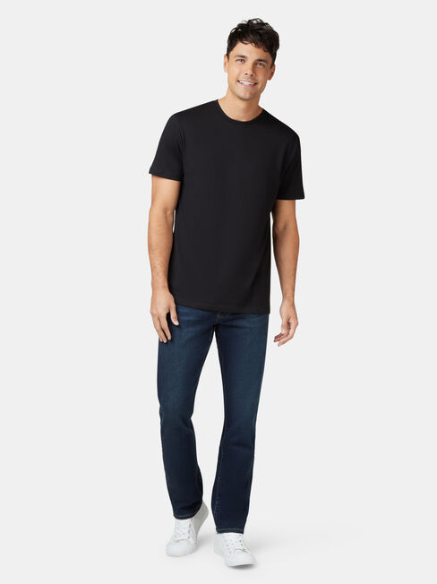 SS Basic Tee, Black, hi-res