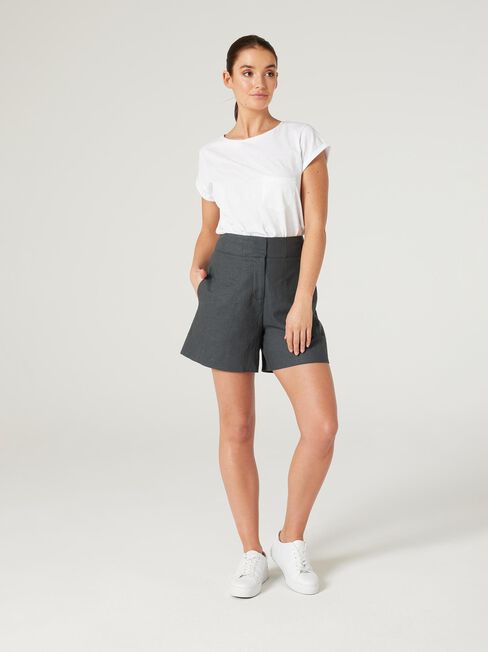 Tailored Linen Short