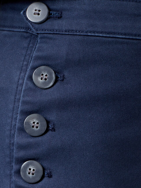 Arianna Button Side Pant, Blue, hi-res