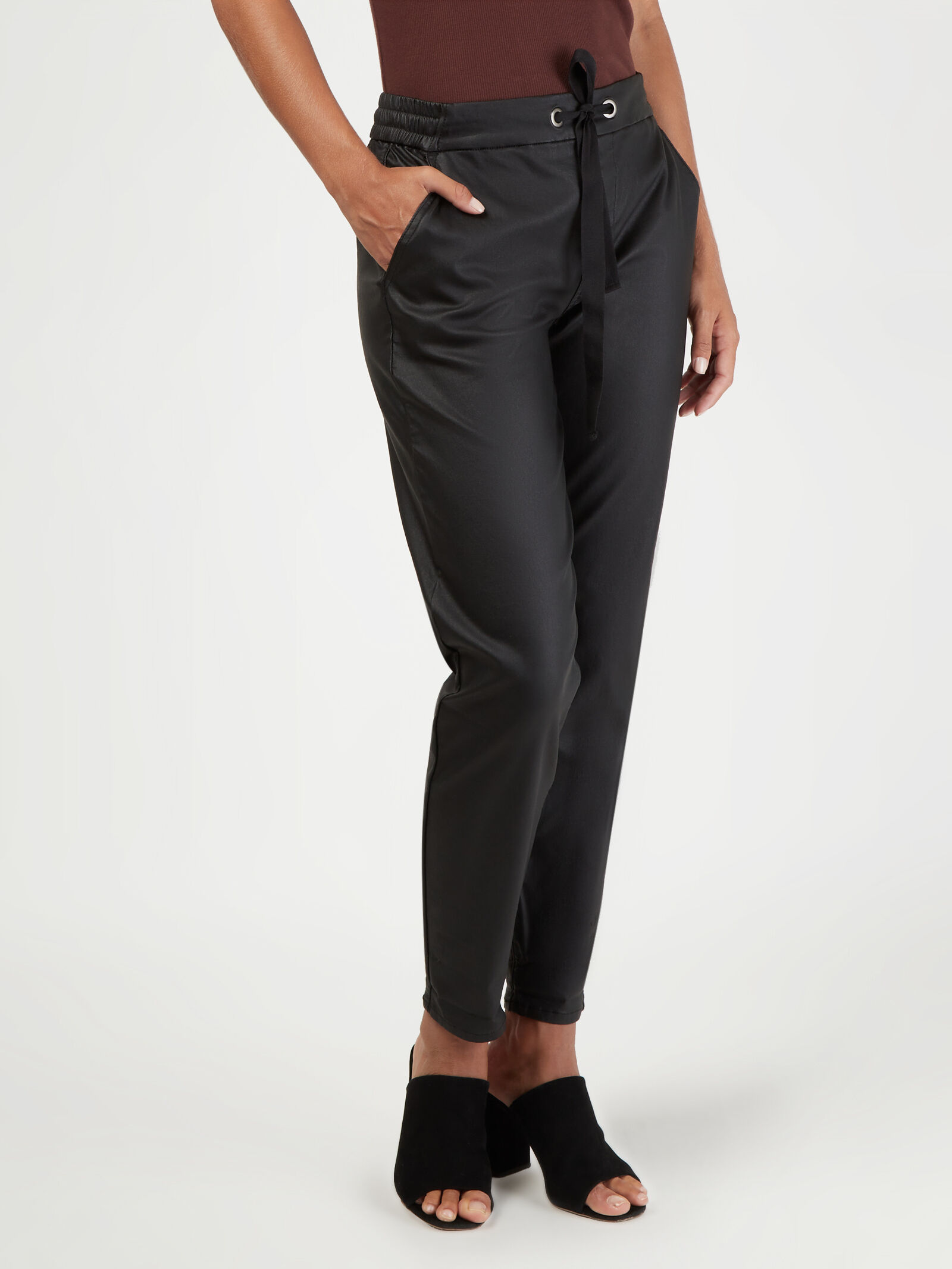 Jade Coated Joggers Jeanswest