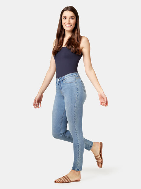 Lola Cotton Basic Tank, Purple, hi-res