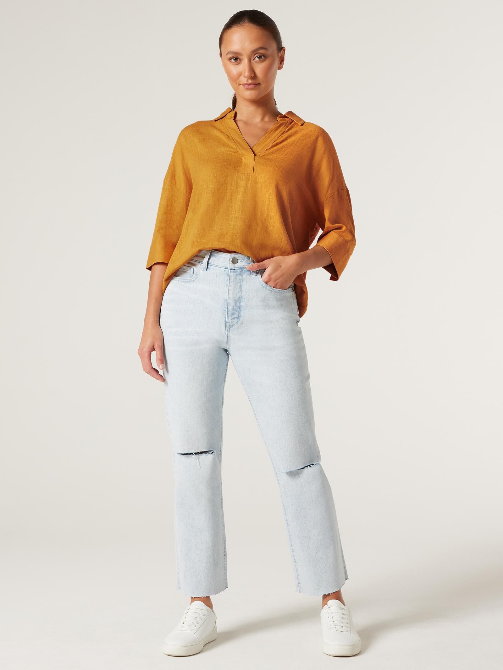 Jean tunic shirt 2025