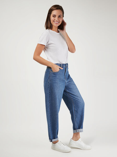 Penny Relaxed Straight Jeans