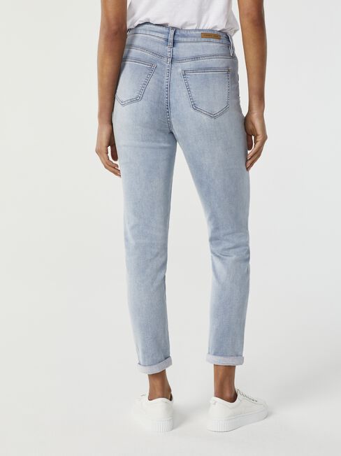 Louisa Slim Boyfriend Jeans, Light Vintage, hi-res