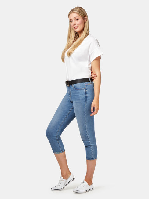 Emma Fashion Belt, Black, hi-res