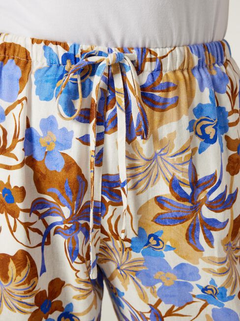 Tillie Wide Leg Pant, Print, hi-res