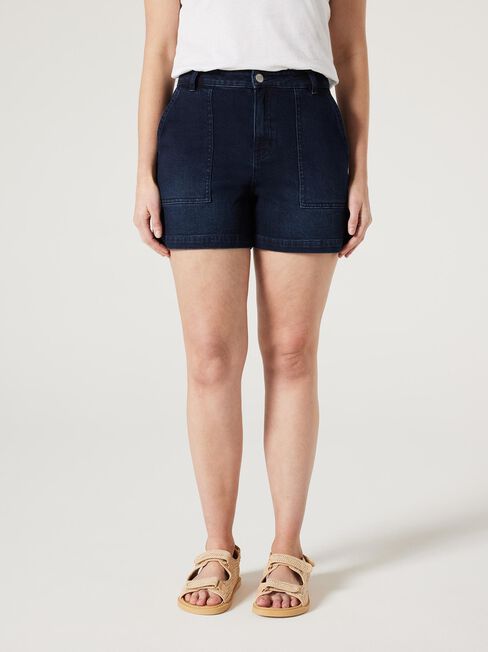 Olivia Denim Utility Short
