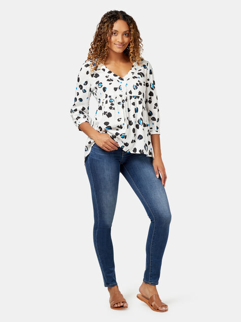 Angie Top, White, hi-res