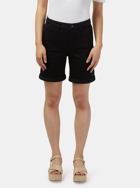 Sophia Bermuda Short Black, Black, hi-res