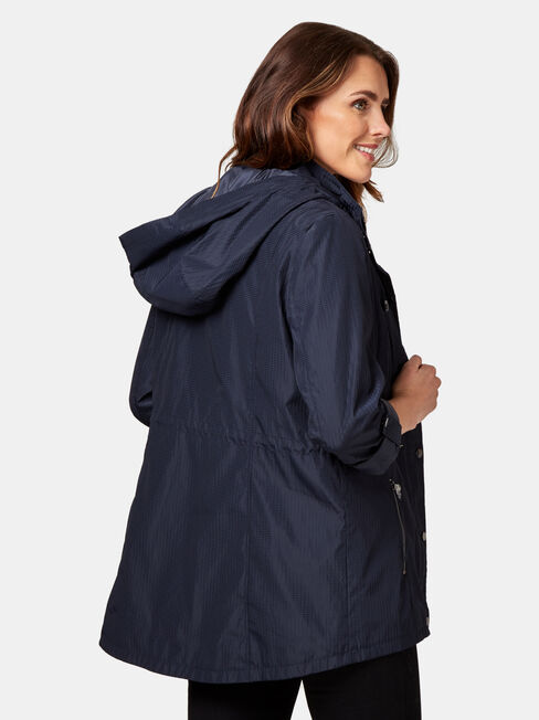 Kate Water Resistant Jacket, Blue, hi-res
