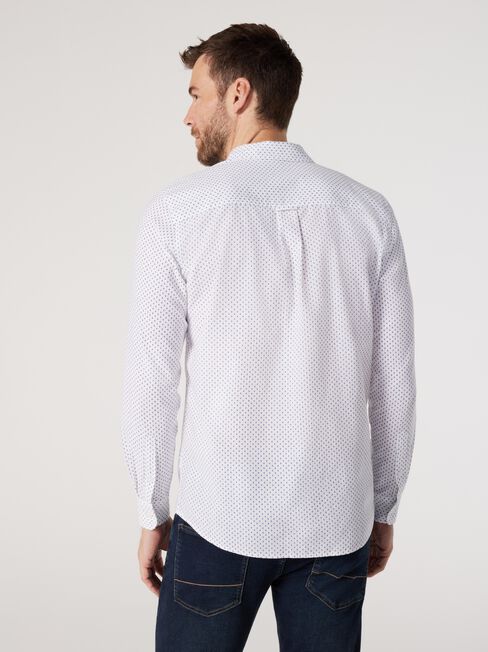 LS Marco Print Shirt | Jeanswest