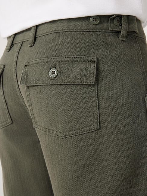 Issac Utility Short, Dusty Olive, hi-res