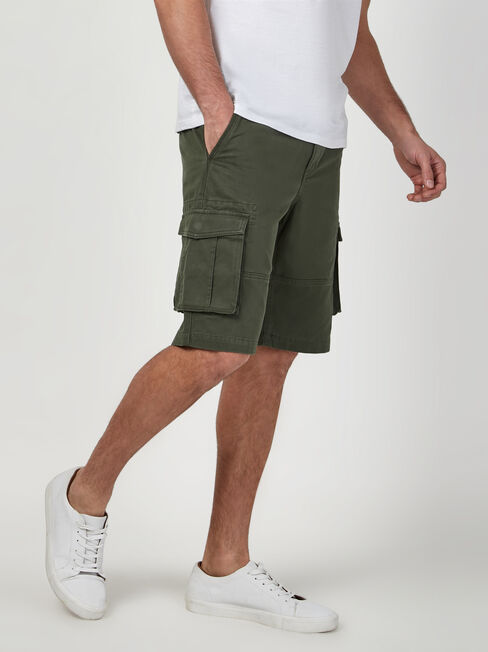 Billy Cargo Short, Green, hi-res