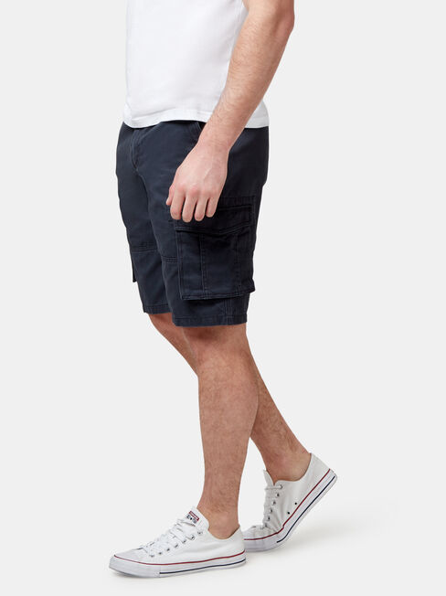 Hendrix Cargo Short, Black, hi-res