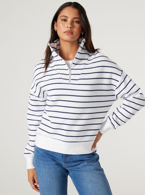 Varley Half Zip Soft Touch Pullover, Grey, hi-res