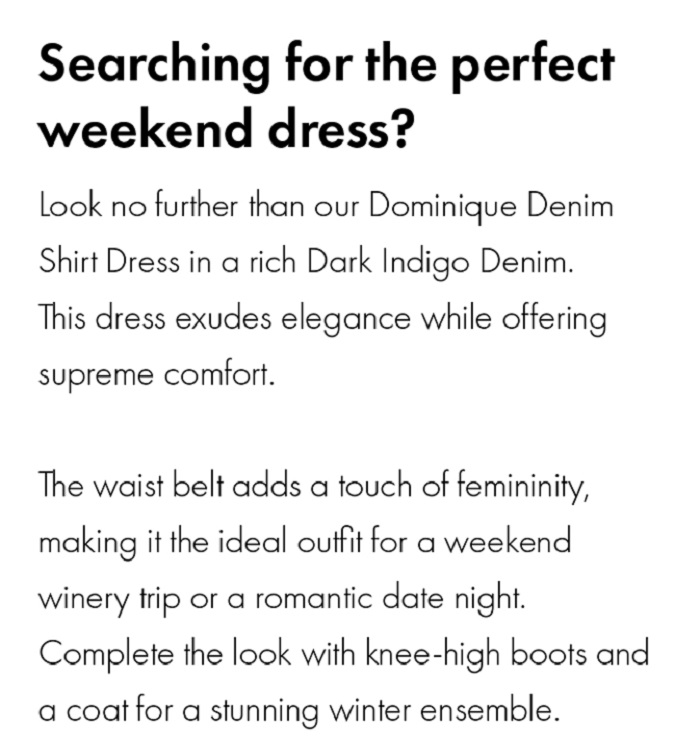 The Perfect Weekend Dress