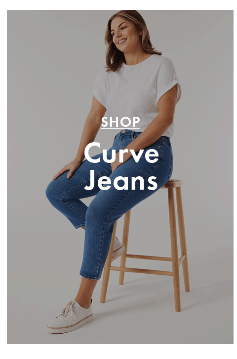 Shop Curve Jeans