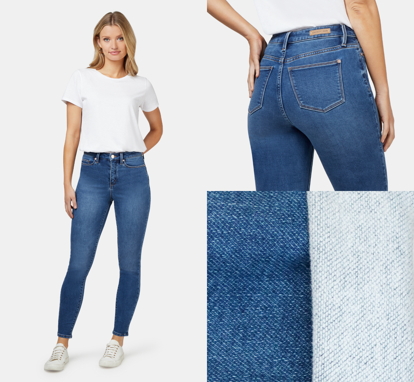 Shop Feather Touch Jeans