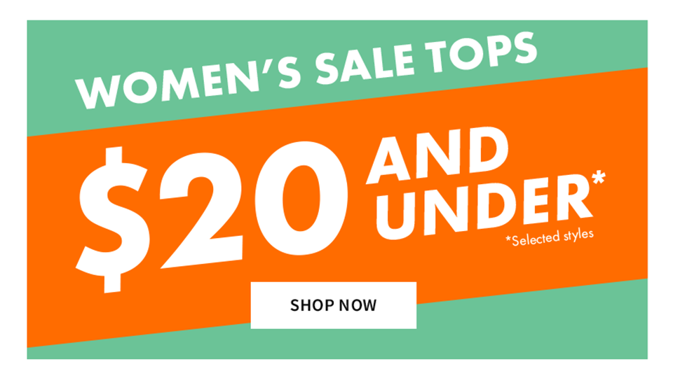 Women's Tops $20 & Under