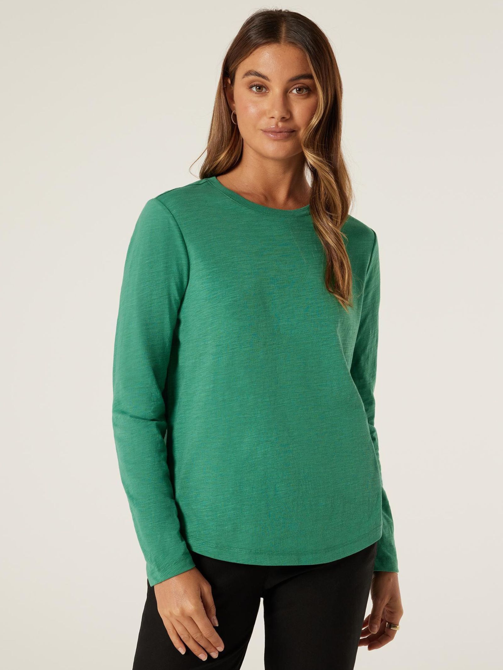 Essential Long Sleeve Crew Neck Jeanswest
