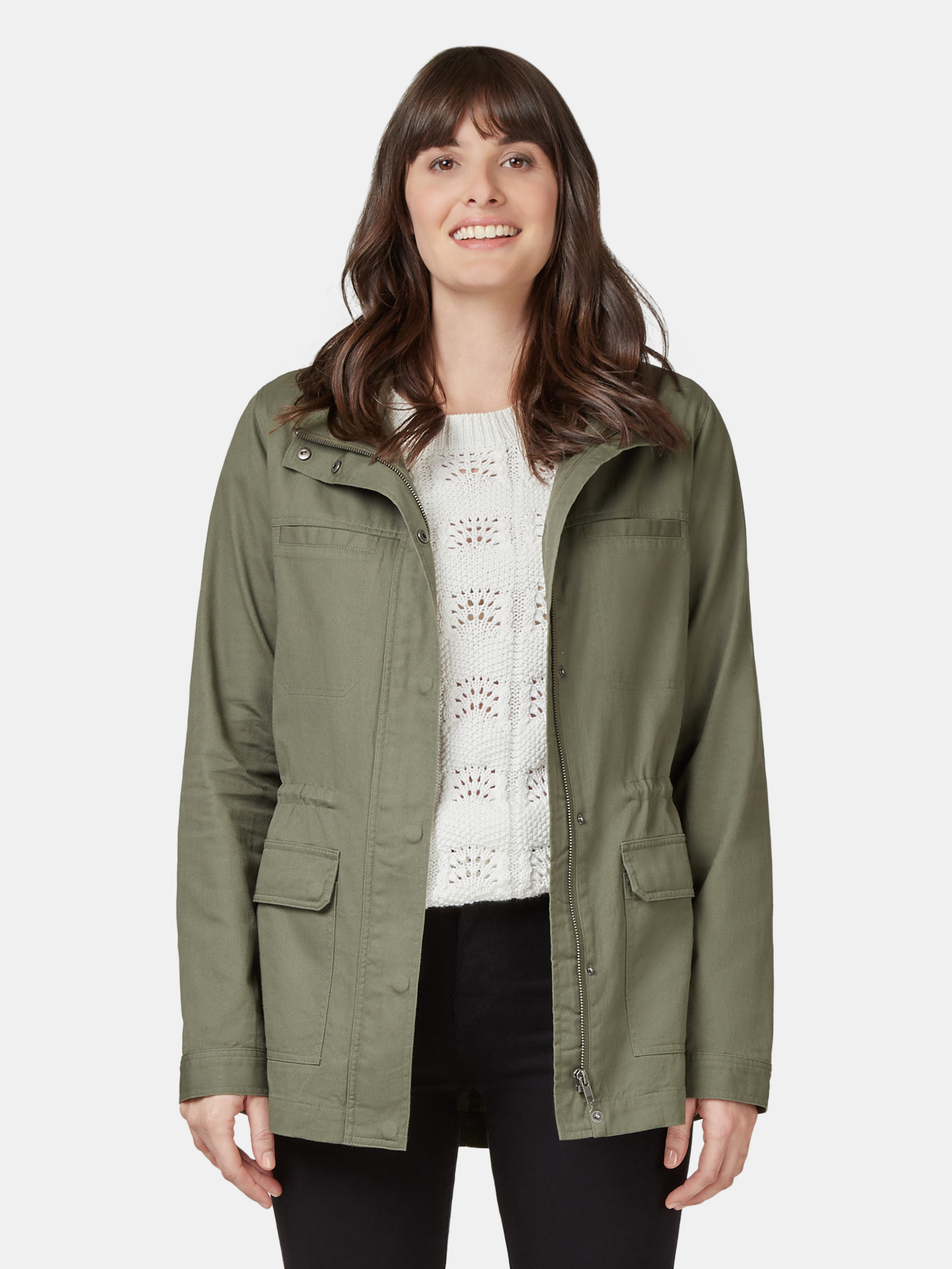 Ladies casual sales cotton jackets