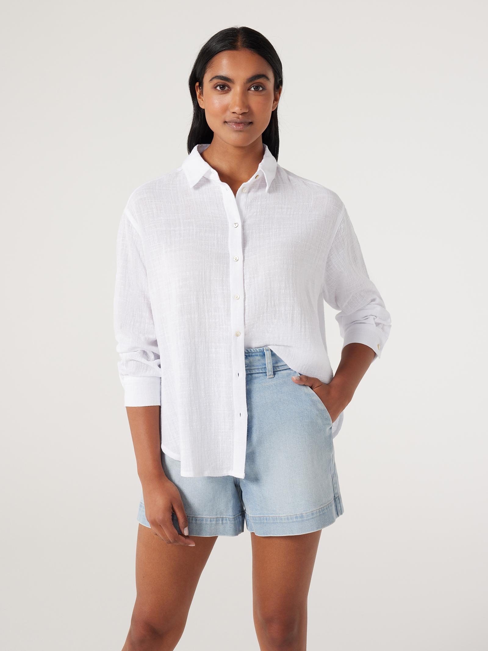 Cara Cheesecloth Shirt Jeanswest