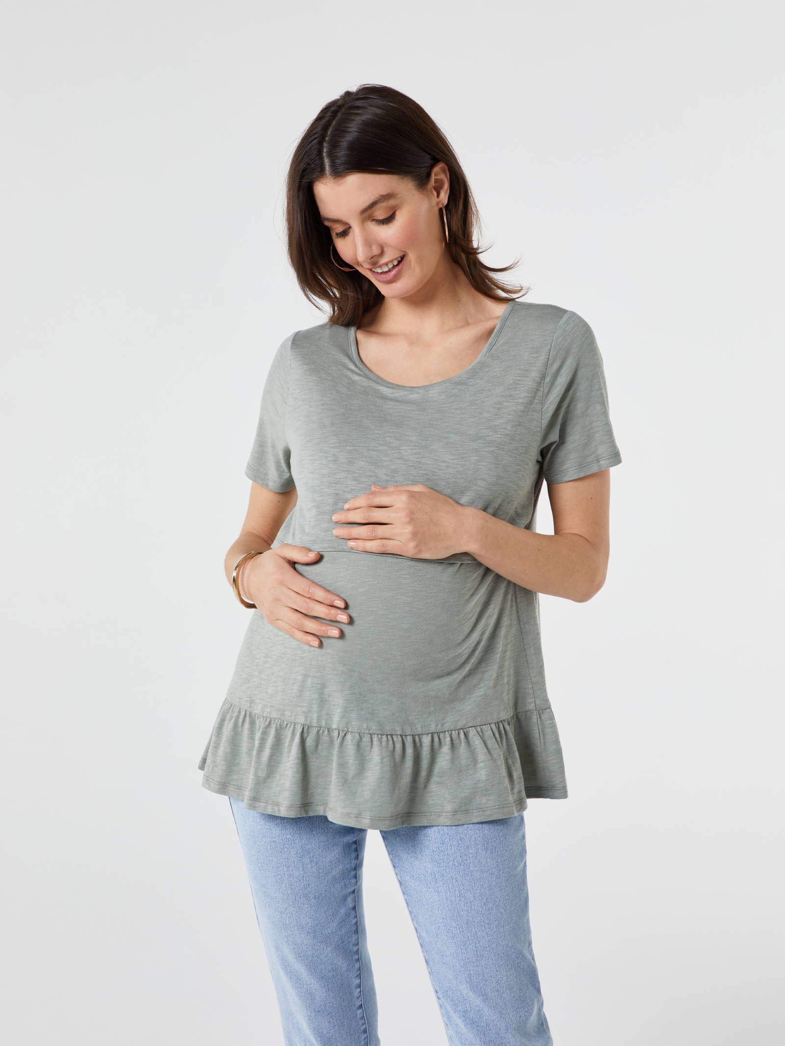 Millie Fitted Nursing Maternity Top Jeanswest